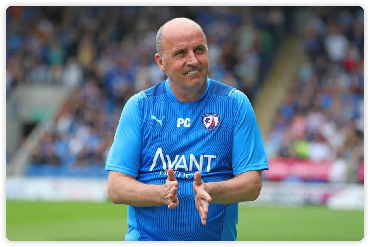 Paul Cook has transformed Chesterfield's fortunes since his return to the club