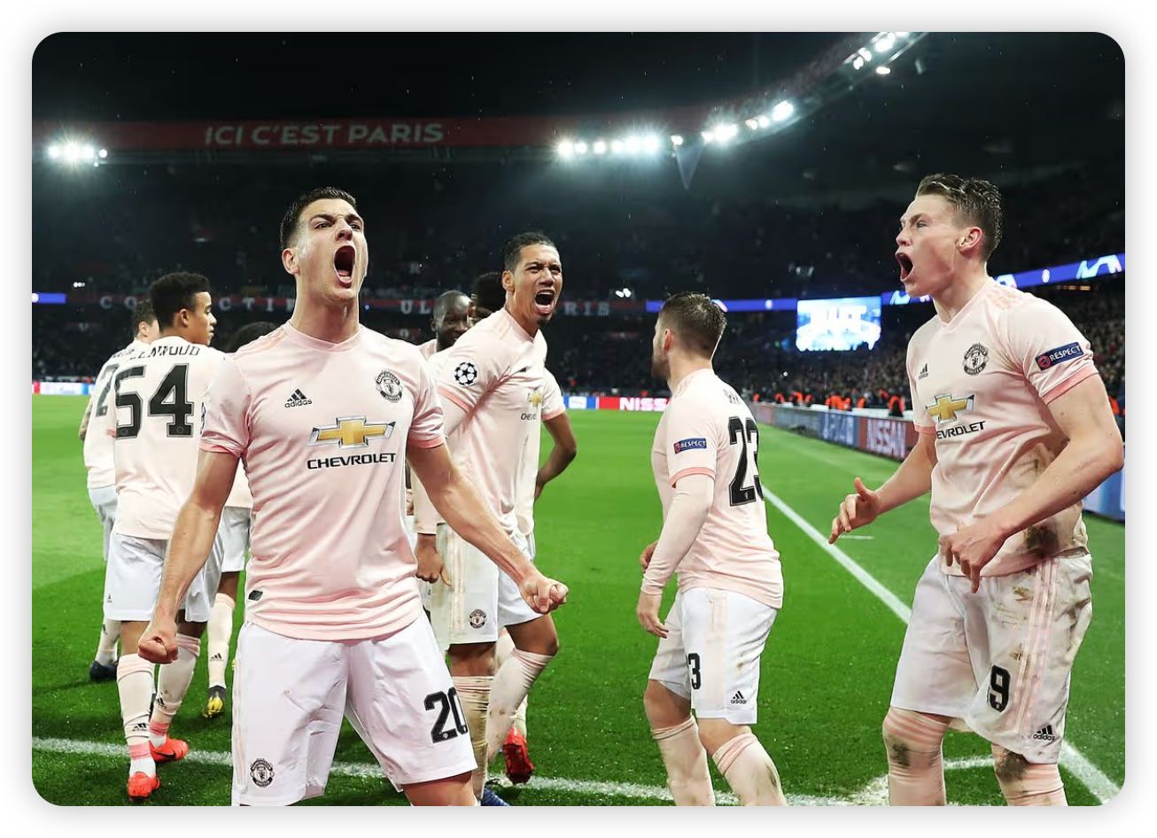 The Emphatic Response: Four Goals in a Frenzy